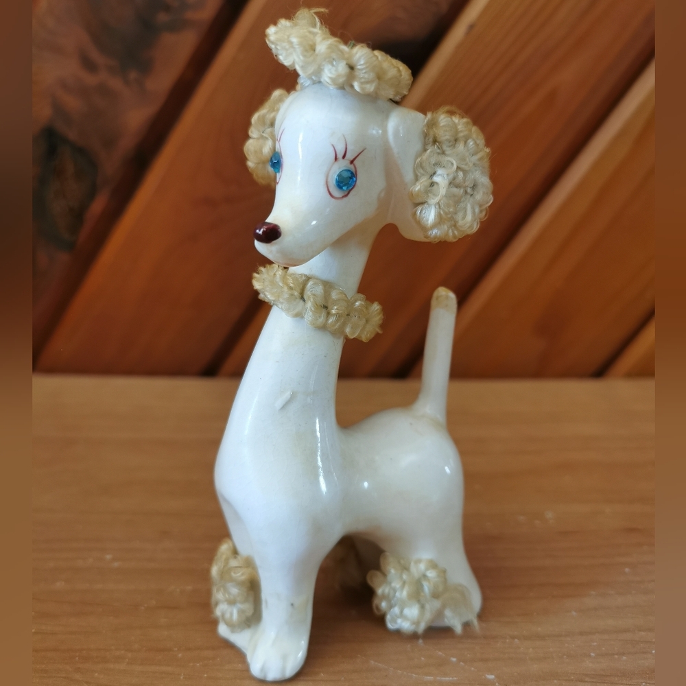 Vintage Poodle Figurine